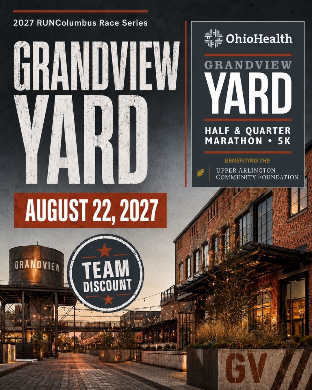 2027 Grandview Yard Half Marathon